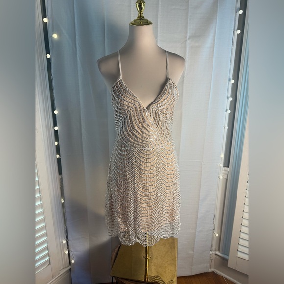 Lulu's Sparkling Mini Dress - Picture 1 of 10